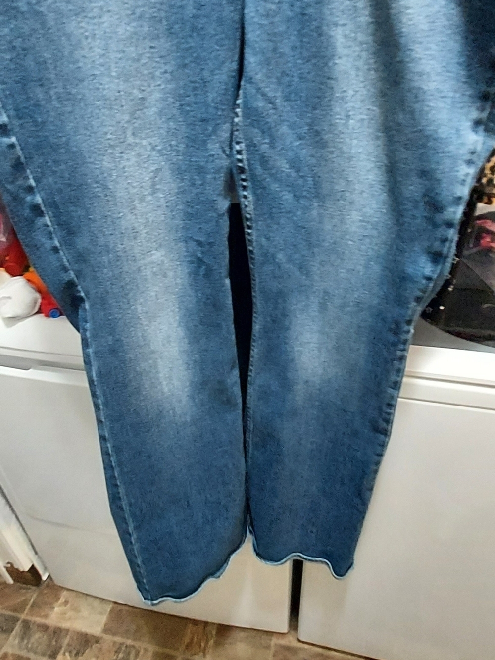 Old Navy Straight-Leg Medium Blue Women's Jeans